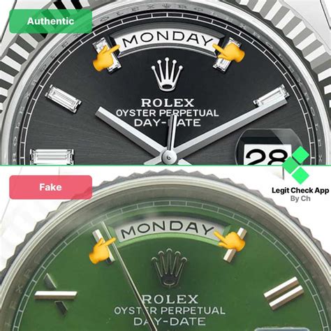 how to spot fake rolex day date|rolex knockoff watches day date.